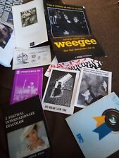 Job lot of vintage photography exhibition 80's books , catalogues , etc. weegee  for sale  HULL