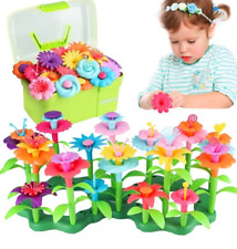 Toddler Toys for 3 4 5 6 Yrs Boys Girls, Stacking Flower Garden New /Broken Case, used for sale  Shipping to South Africa