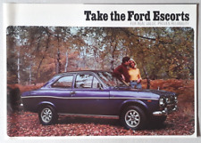 Ford escort brochure for sale  SEVENOAKS