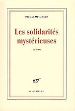 Les solidarités mystérieuses for sale  Shipping to Ireland