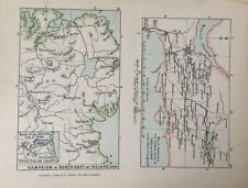 Antique map dated for sale  TORRINGTON