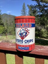 potato chip tin for sale  Douglas City