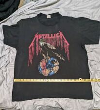 vintage metallica nowhere else to roam shirt distressed 90s band for sale  Shipping to South Africa