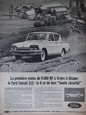 Publicité presse 1962 d'occasion  Compiègne