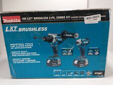 Makita XT288T 18 Volt LXT Lithium-Ion Brushless Cordless 2-Piece Combo Kit for sale  Shipping to South Africa