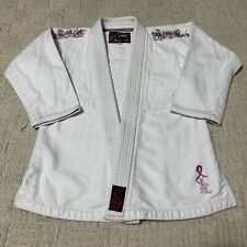 Usado, Kimono feminino Fuji W0 Brazilian Jiu Jitsu Gi BJJ rosa consciência do câncer de mama comprar usado  Enviando para Brazil