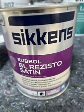 Approximately 1 liter Sikkens rubbol BL recisto clay open container residual lot for sale  Shipping to South Africa