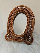 Vintage boho wicker for sale  Round Lake