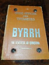 Byrrh cardboard official d'occasion  Expédié en Belgium
