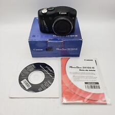 Câmera Digital Canon PowerShot SX150 IS 14.1MP Preta Testada Funcionando  comprar usado  Enviando para Brazil