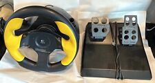 U8 Logitech WingMan Formula GP Steering Wheel and Pedals 863185-0000 for sale  Shipping to South Africa