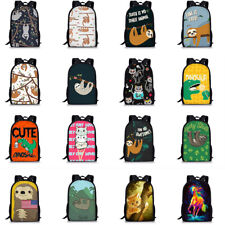 Sloth Cat Horse Lindo Mochila Mujeres Chicas Viajes Escuela Mochila Mochila Regalo, usado segunda mano  Embacar hacia Argentina