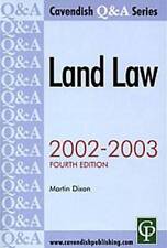 Land law textbook for sale  Montgomery