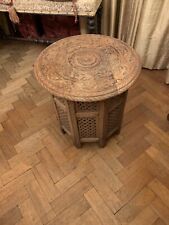 indian carved table for sale  BRIDGEND