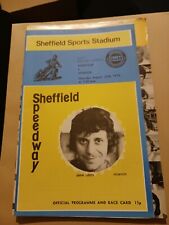 sheffield speedway for sale  SOUTHEND-ON-SEA