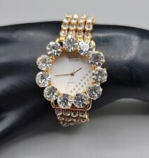 Usado, Vivani relógio feminino pulseira de quartzo cintilante 35 mm tamanho 6,5” strass cravejado  comprar usado  Enviando para Brazil