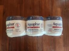 Aquaphor Healing Ointment Advanced Therapy Skin Protectant, 14 Oz Jar New 3-Pack, used for sale  Shipping to South Africa