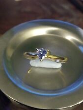 Tanzanite gold ring for sale  MANCHESTER