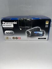 Câmera Filmadora Panasonic HDC-SD40 Vídeo Digital HD de Alta Definição com Carregador e Caixa comprar usado  Enviando para Brazil