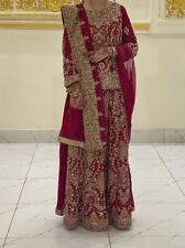 Pakistani bridal lengha for sale  CHESTERFIELD