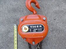Tiger chain hoist for sale  Easton