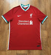 FC Liverpool 2020 2021 Home Shirt Soccer Jersey Football Kit Maillot Nike Size L for sale  Shipping to South Africa