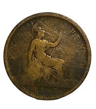 1863 british copper for sale  HOVE