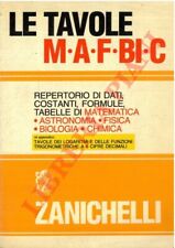 Tavole mafbic repertorio usato  Italia