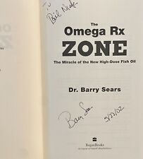 The Omega Rx Zone: The Miracle of the New High-Dosis High Fish Oil FIRMADO segunda mano  Embacar hacia Argentina