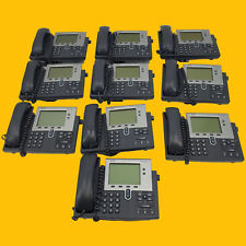 Lote de 10 Cisco 7942 IP VoIP Business Telephone 2 Linhas #L6216 comprar usado  Enviando para Brazil