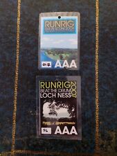 Runrig show laminated for sale  SOLIHULL