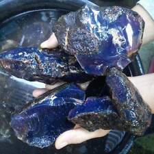 1 TO 20 KG LOT NATURAL UNTREATED HIGH QUALITY ROUGH BLUE AMBER SUMATRA INDONESIA for sale  Shipping to Canada