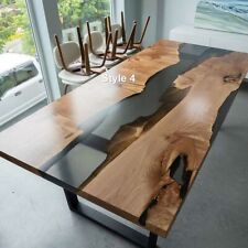 Ocean Resin Epoxy River Dining Center Side Coffee Table Top Handmade Interiors for sale  Shipping to South Africa