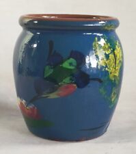 Vintage vase blue for sale  Shipping to Ireland