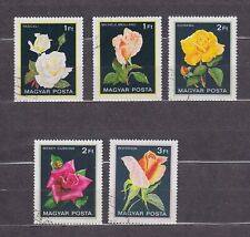 Węgry -1982   5v    Kwiaty róże used na sprzedaż  PL