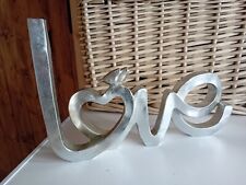 Nice item...sign...silver colo for sale  ST. AUSTELL