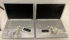 Usado, Quantidade 2 Apple Macbook Laptop G4 A1046 com fonte de alimentação AC-2453265-A comprar usado  Enviando para Brazil