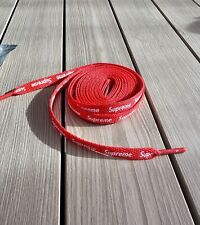 Supreme red laces for sale  Shipping to Ireland