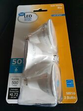 Usado, Ótimo Valor LED GU10 50W Branco Quente Regulável 500 Lumens Lâmpadas Internas Pacote com 3 MR16 comprar usado  Enviando para Brazil