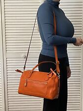 leather orange purse for sale  Marietta