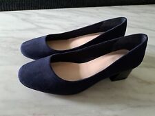 Wide fit navy for sale  BATLEY