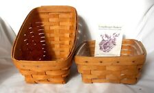 Longaberger two baskets for sale  Fort Wayne