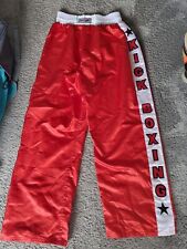Kickboxing pants elasticated for sale  BOLTON