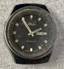 Relógio automático MIDO Ocean Star vintage masculino cal. Mostrador preto 2790 fabricado na Suíça comprar usado  Enviando para Brazil