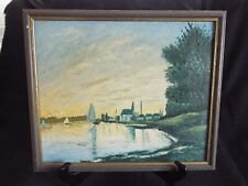 Oil painting twilight for sale  LIGHTWATER