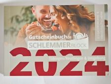 Schlemmerblock 2024 gutscheinb gebraucht kaufen  Tübingen