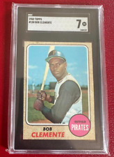 Roberto Clemente 1968 Topps #150 Bob Pittsburgh Pirates MLB HOF SGC 7 for sale  Shipping to South Africa