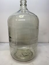 Vintage  5 Gallon Checkered Glass Water Bottle Jug Demijohn Carboy  Mexico for sale  Shipping to Canada