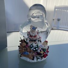 Santa snow globe for sale  Shipping to Ireland