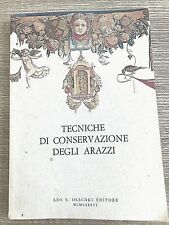 Tecniche conservazione degli usato  Firenze